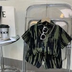 Boys Clothing Sets Manufacturer - OEM Summer T-shirt Pants Two Pieces Set