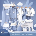 Baby Clothes Gift Box Set Supplier - Wholesale 20 Pcs Pure Cotton Organic Set