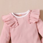 Newborn Kids Clothing Manufacturer - OEM 4Pcs Toddler Girl Outfits Set