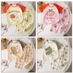 Children's Pajamas Set Manufacturer - OEM Summer Pure Cotton Short Sleeved