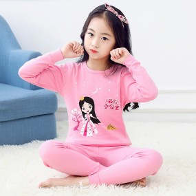 Kid Pajama Set Manufacturer - OEM Autumn New Design Cartoon Pattern