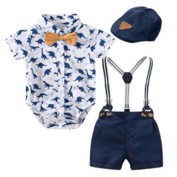 Boys Beach Suit Manufacturer - OEM Summer Seaside Holiday Coconut Style