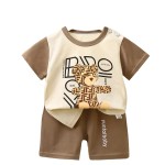 Children's T-shirt Set Manufacturer - Wholesale Summer Cotton Short Sleeve Set
