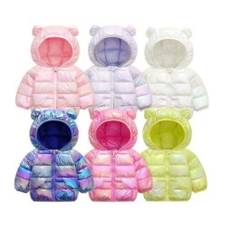 Kids Puffer Jacket Manufacturer - Wholesale Custom Fur Jacket Candy Color