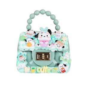 Children's Crossbody Bag Supplier - OEM 2024 New Girl Chain Mini Square Bag