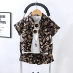 Boys Clothing Sets Manufacturer - OEM Summer T-shirt Pants Two Pieces Set