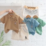 Baby Boy Clothes Set Supplier - OEM Summer Polo Shirt Shorts Casual Set
