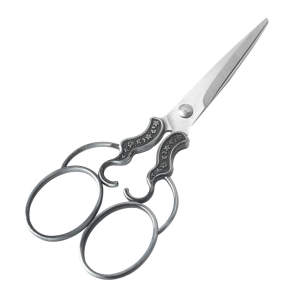 Mini Straight-Blade Vintage Handmade Embroidery Cross Stitch Snips Portable Household Scissors Genuine Tea Leaf Snips