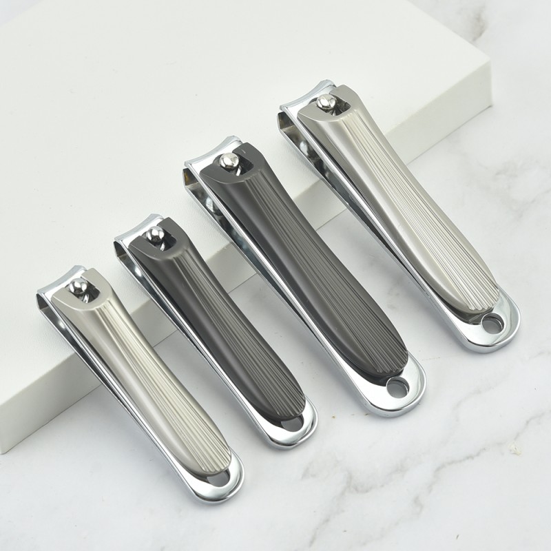 Factory Wholesale Professional Pedicure Tools sharp Stainless Steel Curved Blade Nail Clipper with File Nail for Men