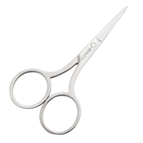 Stainless Steel Double Eyelid Scissors Beauty Tools for Trimming Eyebrows & Embroidery Straight Blade Type-for Manicure Scissors