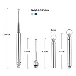 Factory High Quality Stainless Steel Wax Cleaning Portable Retractable Single Head Mini Ear Scoop
