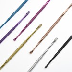 2025 Wholesale New Style Spiral Ear Wax Remover Special Colorful Metal Stainless Steel Earpick Spoon Beauty Personal Care