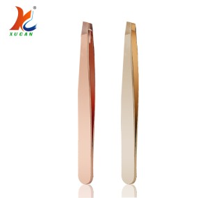 Wholesale Eyebrow Tweezer Stainless Steel 96 Slanted Pointed False Eyelashes Set Colorful Clamps Clip