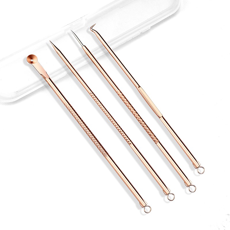 Black Head Remover Beauty Instruments Dead Remove  Acne Pin Needle Tool Comedones Extractor Set