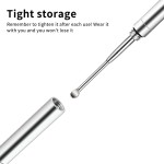 Factory High Quality Stainless Steel Wax Cleaning Portable Retractable Single Head Mini Ear Scoop