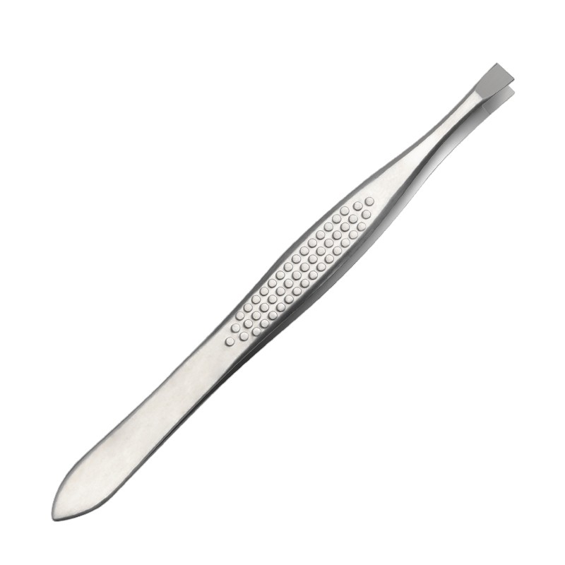Factory Wholesale Op Quality  New Arrival Eyebrow Tweezers Stainless Steel TSlanted Eyebrow Tweezers