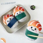 Keychain - Christmas Sushi Plush