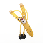 Slingshot Toy - Wood Carving Cartoon