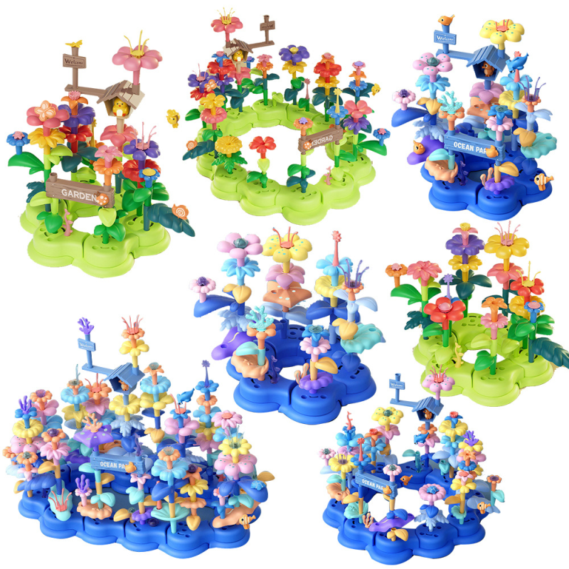 Flower Blocks - Creative DIY Garden