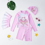 Swimwear - Long Sleeve Sunscreen Cartoon