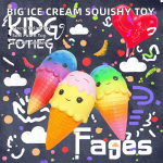 Ice Cream Toy - Foam Slow Rising