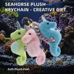 Seahorse Keychain - Plush Aquarium