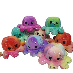 Octopus Toy - Reversible Happy Sad