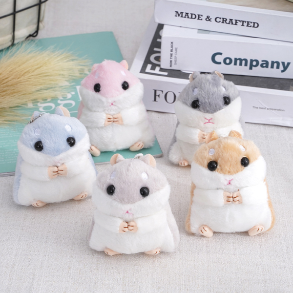 Hamster Toy - Mini Pendant Keychain