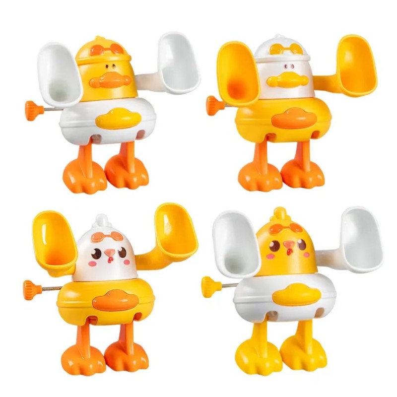 Wind up Toy - Duck Flip Cartoon