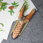 Slingshot Toy - Wood Carving Cartoon