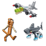 Building Set - Wooden Stick Figure