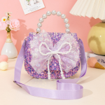 Crossbody Bag - Bowknot Pearl Sequin