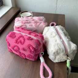 Travel Bag - Plush Cosmetic Organizer