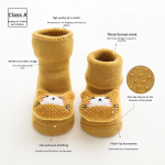 Floor Socks - Terry Plush Non-slip