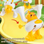 Wind up Toy - Duck Flip Cartoon