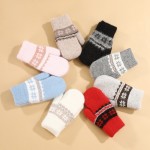 Children Gloves - Snowflake Knitted Warm