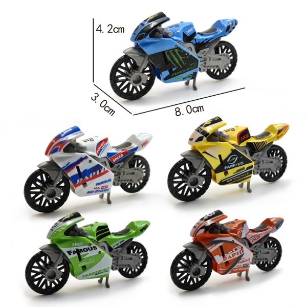 Car Model - Alloy Motorcycle Racing