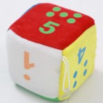 Dice Toy - Soft Plush Suction