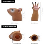 Finger Puppet - Vinyl Squirrel Novelty