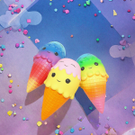 Ice Cream Toy - Foam Slow Rising