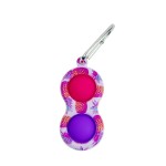 Silicone Fidget - Stress Relief Keychain
