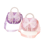Crossbody Bag - Bowknot Pearl Sequin