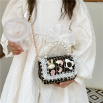 Shoulder Bag - Chain Pearl Accessories