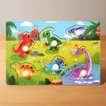 Wooden Puzzle - Digital Animal Fruit Matching
