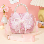 Crossbody Bag - Bowknot Pearl Sequin