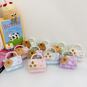 Capybara Bag - Cartoon Doll Pearl