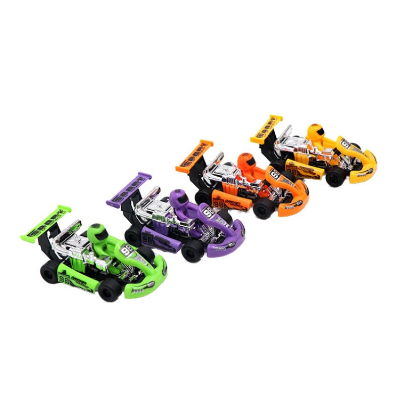 Go Kart Toy - Pull Back Power