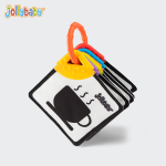 Teething Cloth Book - Jollybaby Cognitive Cards
