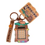 Calculator Keychain - Capybara Silicone