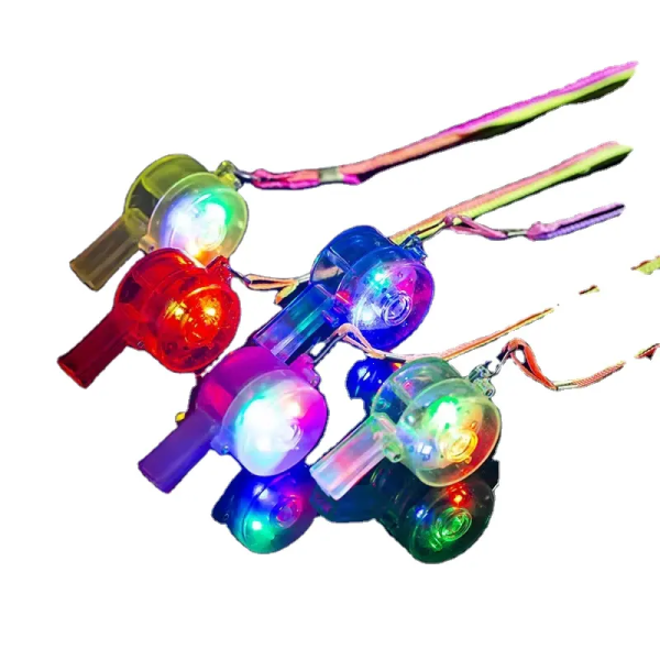 Whistle Toy - LED Light Up Glow